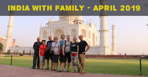 Krzysztof Niecikowski - India with Family - April 2019